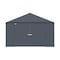 Arrow Storage Products Elite Galvalume Steel Premium Shed Storage Shed, 12 ft x 16 ft, Blue Grey EG1216AN - alternate 4